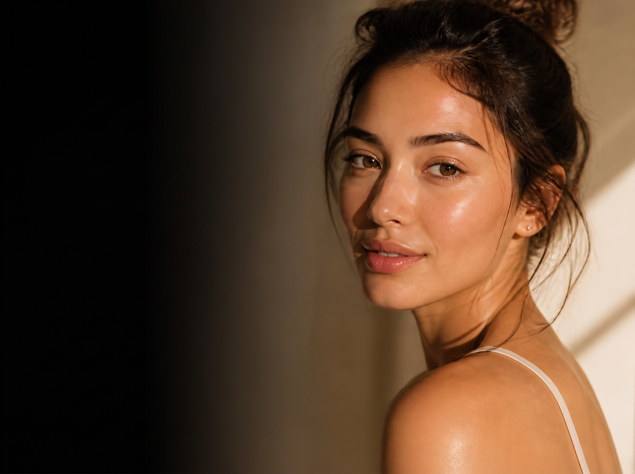 Tratamento de acne — pele equilibrada e saudável